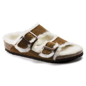 Birkenstock Arizona Shearling Kids Suede Leather  Sz: EU 32/US 1